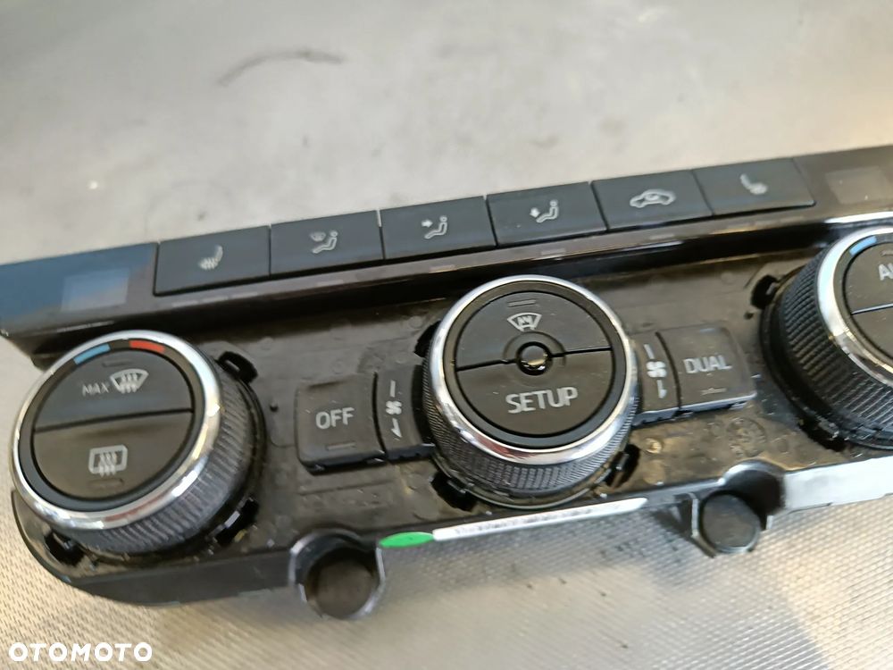 Skoda Octavia 3 III Panel Sterowania Nawiewu Klimatyzacji 5E0907044N - 3