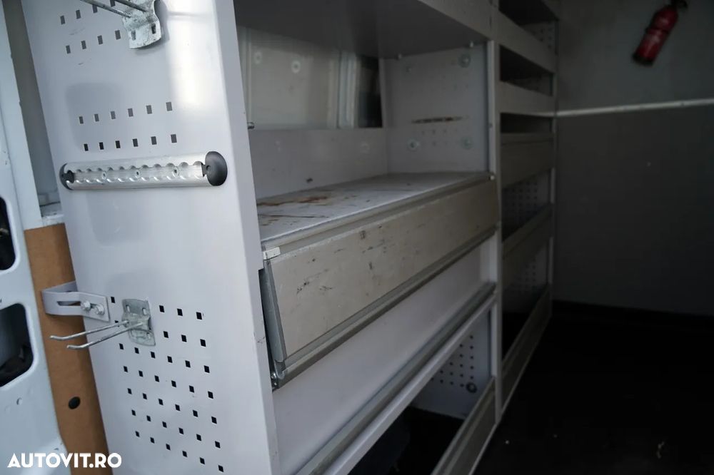 Renault MASTER / TABLĂ / FUGOANĂ / CABINĂ MIXĂ 7 LOCURI / CAROSERIE / RAFTURI - 19