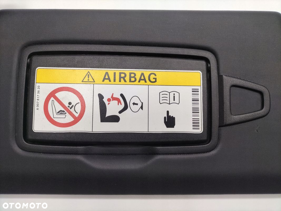 DASZEK OSŁONA PRZECIWSŁONECZNA LEWA MERCEDES GLA LIFT 17-19 W156 X156 - 3