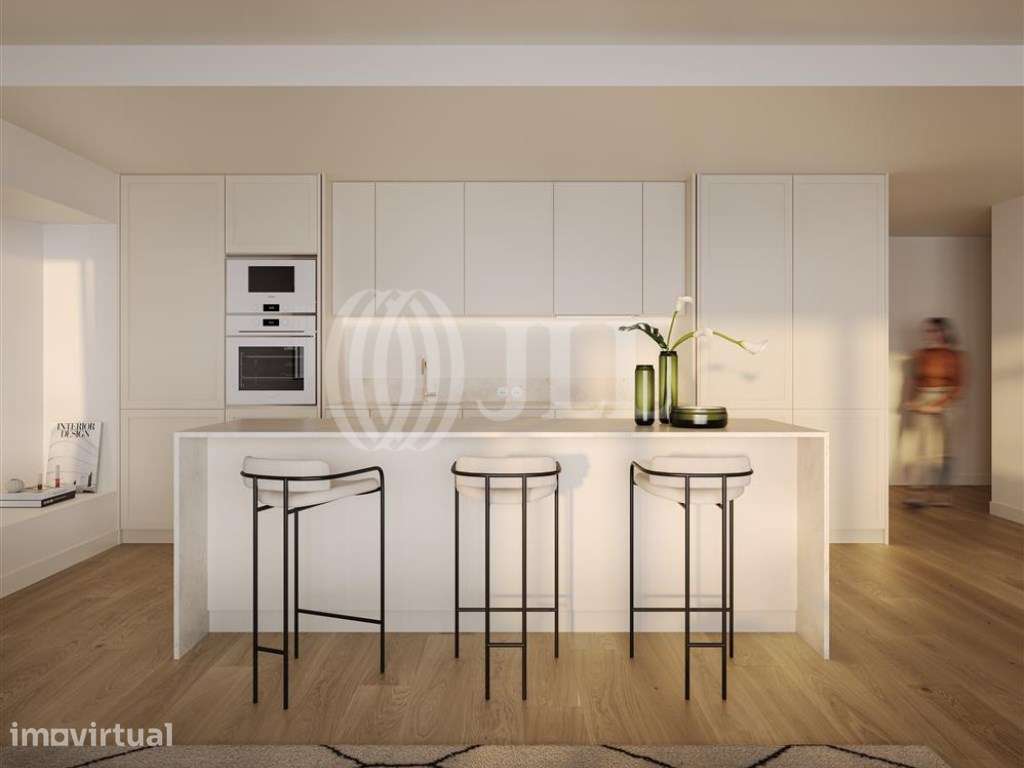 Apartamento T1 com estacionamento, no ALMAR Beach, Almada - Grande imagem: 3/43