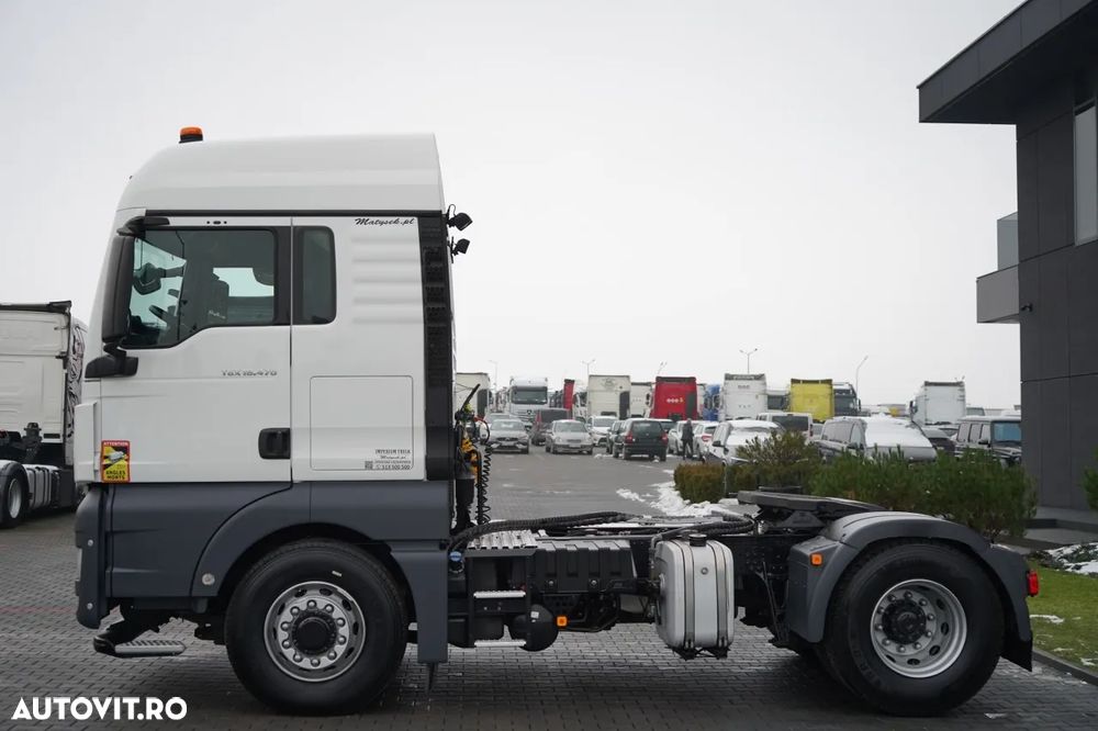 MAN TGX 18.470 / 4x4 / HIDRAULICĂ / HIDROPILARE / 100% ANVELOPE / NAVI RIO / EURO 6 / - 6