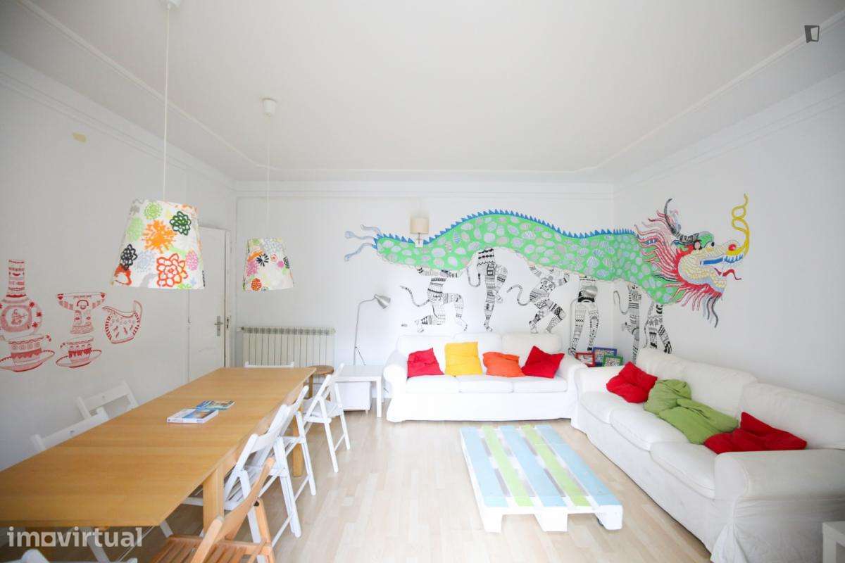 Quarto - localizado em Entrecampos Lisbon - Grande imagem: 5/37