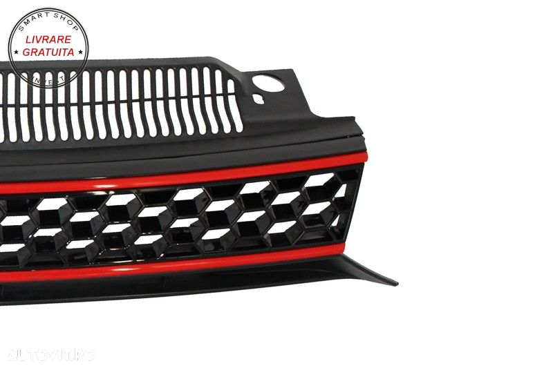 Grila Centrala VW Golf 6 VI (2008-2012) GTI Design- livrare gratuita - 3
