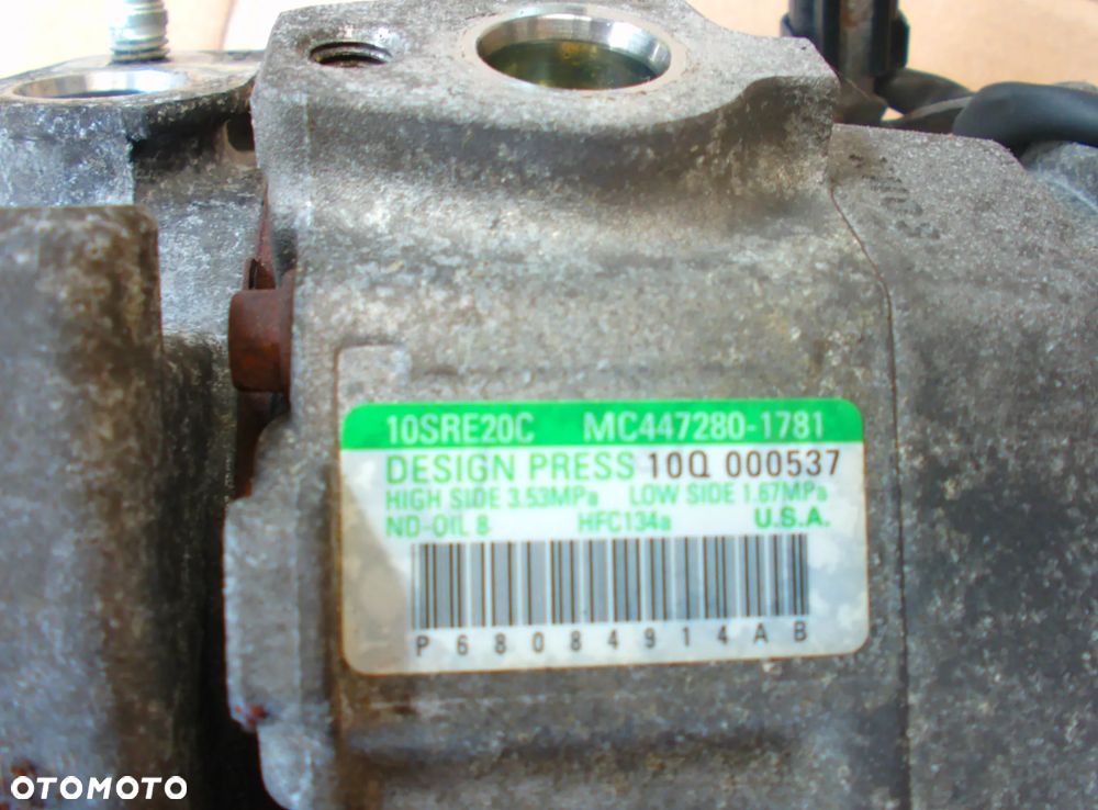 Freemont Dodge 3,6 v6 pentastar kompresor klimatyzacji - 2