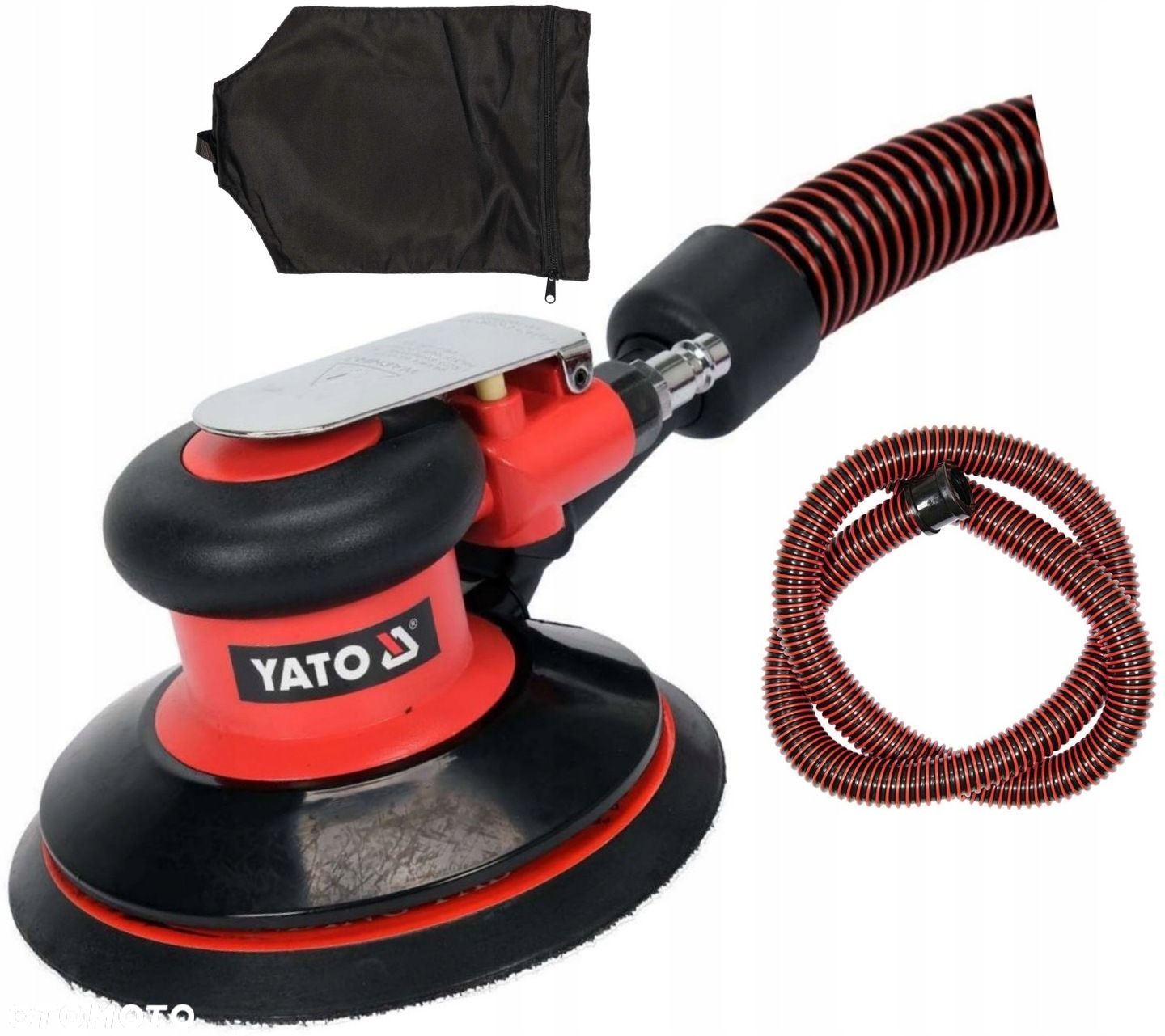 YATO PNEUMATYCZNA SZLIFIERKA MIMOŚRODOWA OSCYLACYJNA 150MM  WOREK YT-09738 - 8