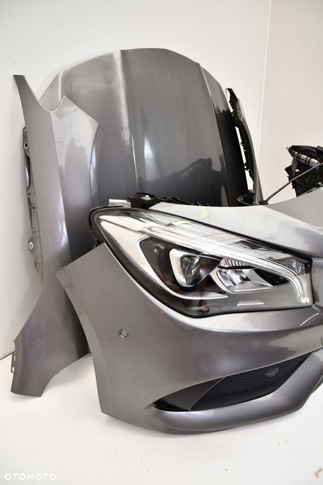 MERCEDES CLA W117 LIFT AMG PRZÓD MASKA BŁOTNIKI CHŁODNICE - 4