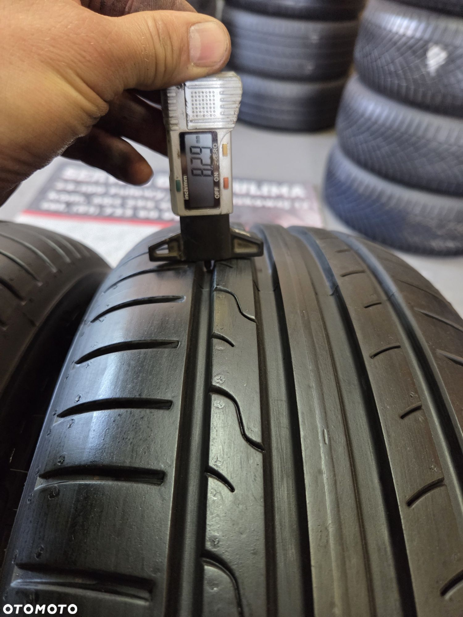 opony używane 215/60R16 Dunlop Sport Bluresponse - 4
