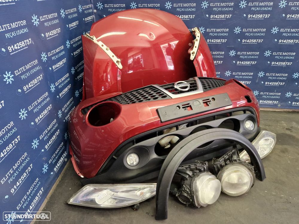 Frente completa usada NISSAN JUKE F15 capot parachoques guardalamas oticas radiadores - 1