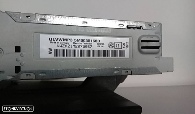 Rádio / auto-rádio VOLKSWAGEN Polo (6R, 6C) - 2