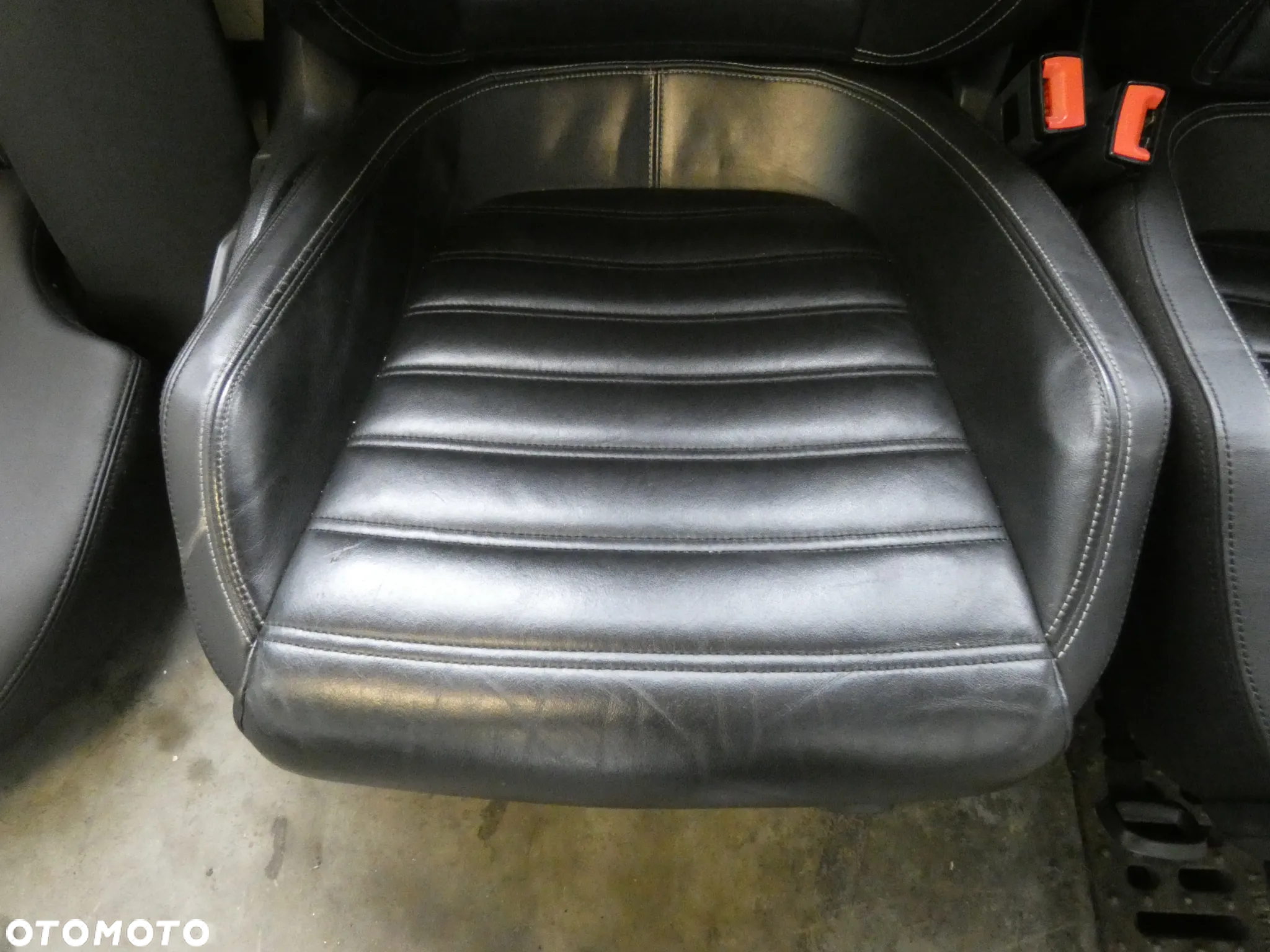 VW PASSAT CC LIFT GRZANE FOTELE PRZÓD TYŁ KANAPA KOMPLET CZARNA SKÓRA GORLICE - 6