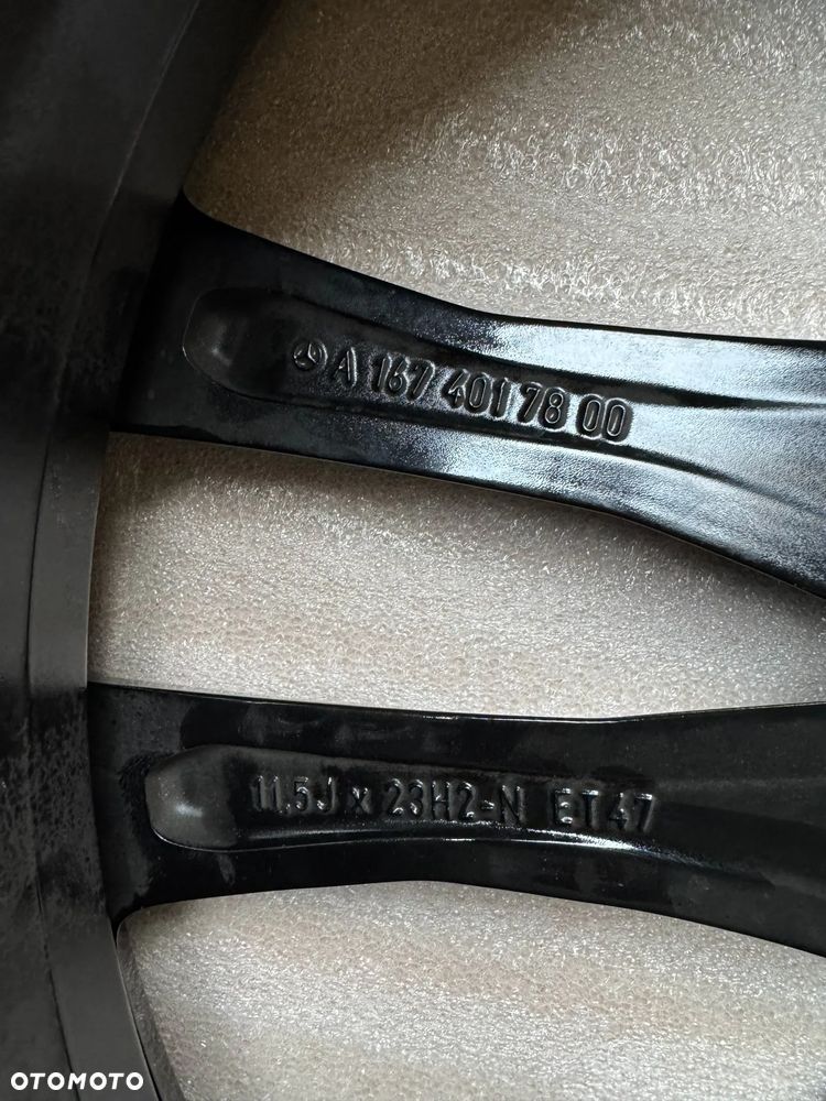 Alufelga felga aluminiowa 11.5J R23 ET47 5x112 Mercedes GLE W167 GLS X167 AMG Oryginał A1674017800 - 9