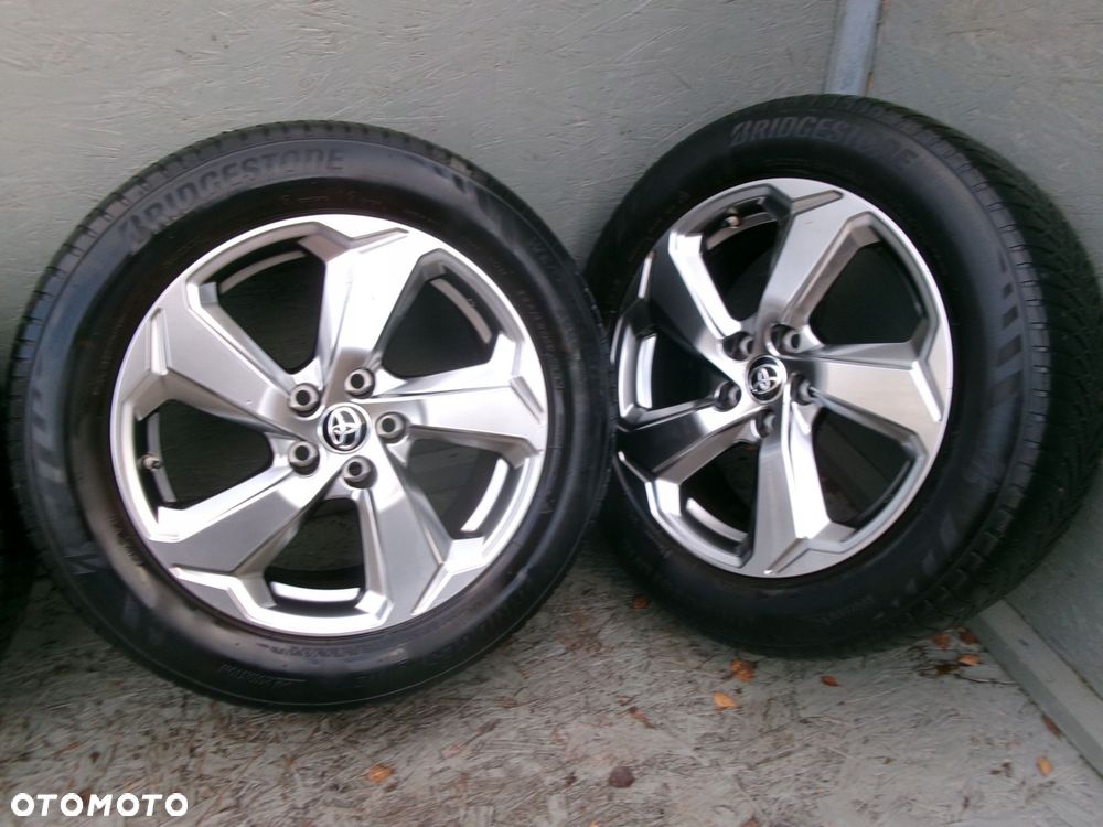 toyota rav4 v gen alu felgi z oponami bridgestone zima 225/60r18 - 3