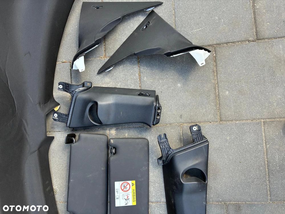 PODSUFITKA SUFIT SŁUPKI M-PAKIET ANTHRAZIT BMW M2 G87 2 G42 KOMPLET SZYBER - 4