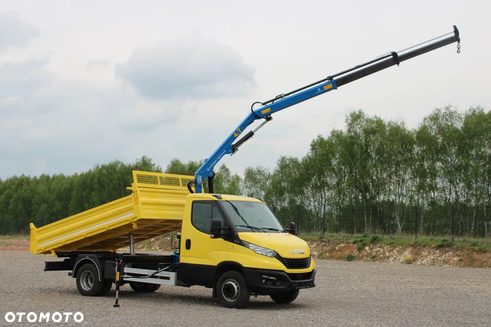 Iveco Daily 72-180 72-160 Nowy 3-stronny WYWROT Nowy żuraw DN 4.7 Kiper Wywrotka HDS 72C 70C 65C 60C 50C 35C