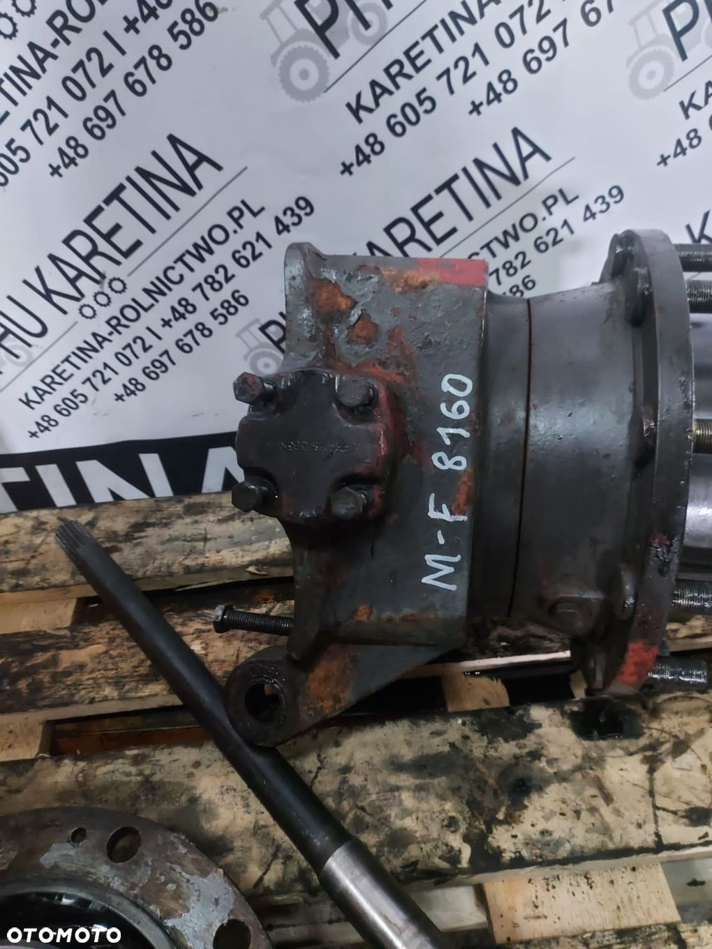 Massey Ferguson MF 8160 - Zwolnica | Zwrotnica | Wkład Mostu | Piasta | Półoś - 4