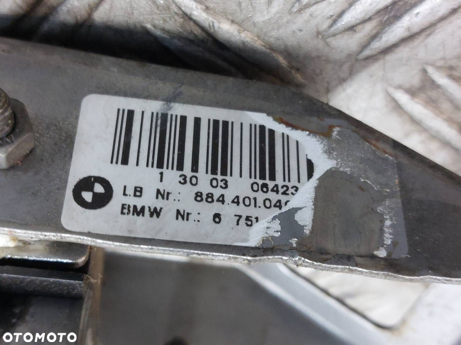 ZESTAW STARTOWY BMW E46 316i 1.8 16V 7508292 0261209007 6905666 - 5