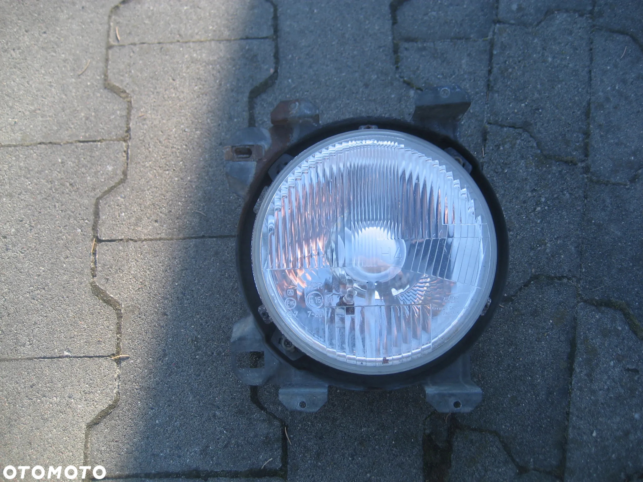 vw t3 transporter t3 lampa przód prawa 251941752h - 2
