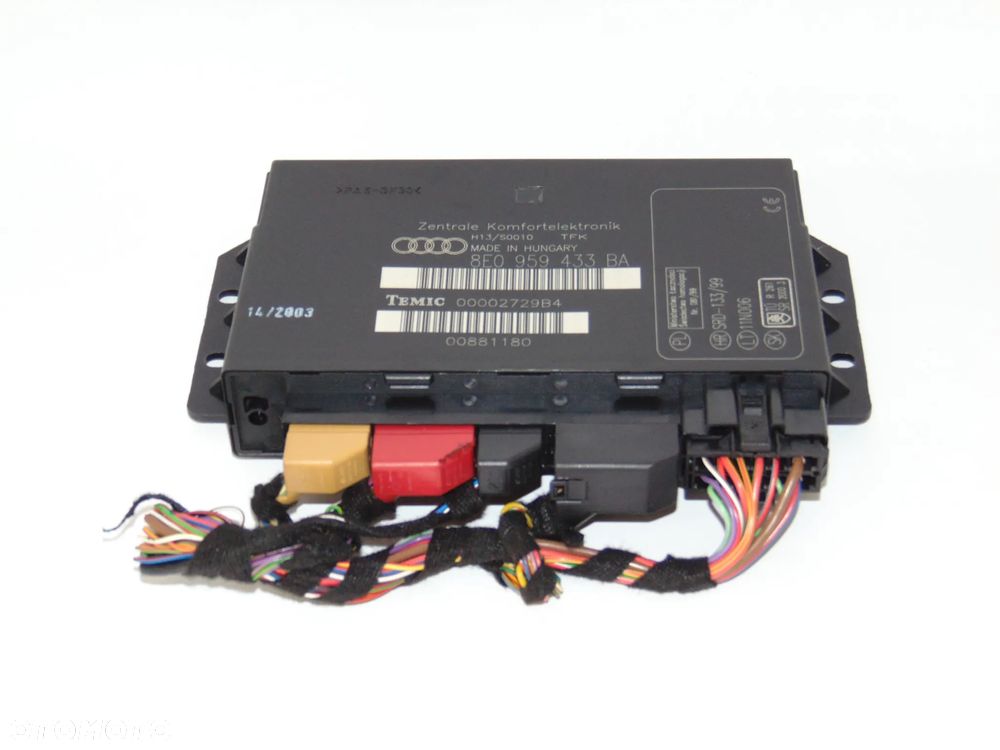 ORYGINAŁ moduł komfortu 8E0959433BA Audi A4 B6 , 00-04r - 3