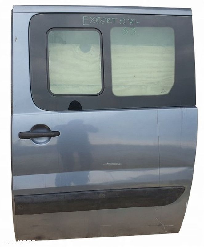 Peugeot Expert Fiat Scudo Jumpy 07- drzwi lewe tylne tył boczne suwane - 1