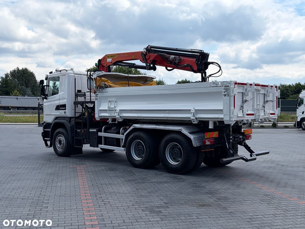 Scania P410 / 6x4 / EURO 6 / HDS / WYSUW x3 / ROTATOR / CHYWTAK / STEROWANIE RADIOWE / WYWROTKA / HYDROBURTA / AUTOMAT / KAMERA COFANIA / NAWIGACJA / NISKI PRZEBIEG / 2017 / SERWISOWANY / SPROWADZONY - 6