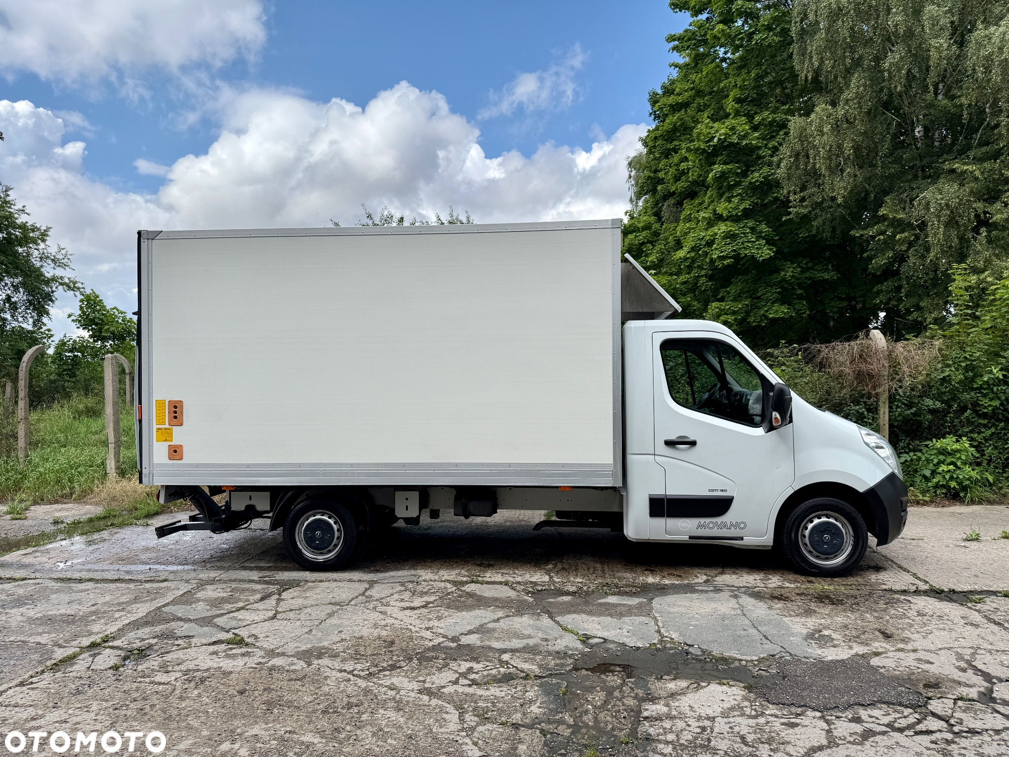 Opel MOVANO MASTER KONTENER WINDA - 7