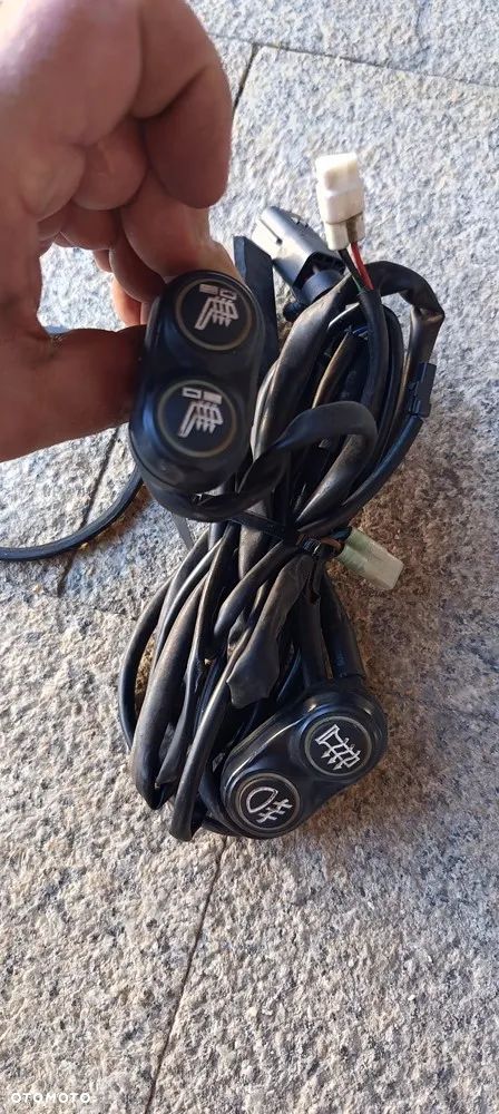 TRIUMPH TIGER 800XC KOŁO FELGA PRZÓD  KIEROWNICA HALOGENY CHŁODNICA SZYBA LICZNIK ZEGARY XRT - 9