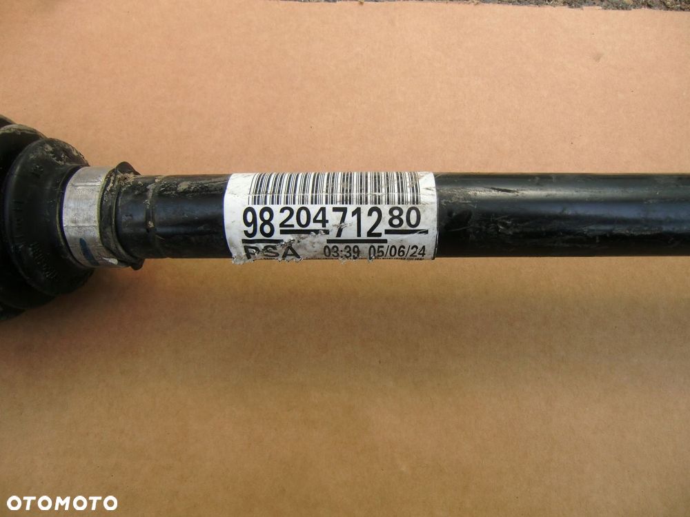 PÓŁOŚ LEWA BERLINGO PARTNER IV ORYGINAŁ 9820471280 - 3