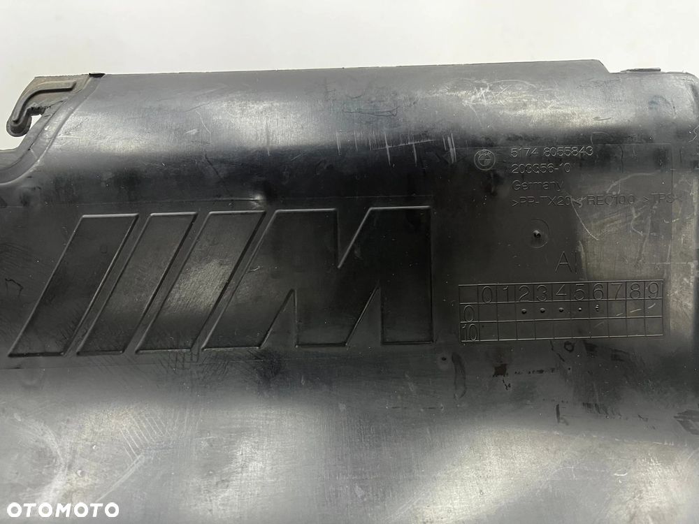 Osłona chłodnicy BMW M3 F80 M4 F82 F83 14-21r. DOLNA kierownica powietrza pasa przedniego wlot inter - 24