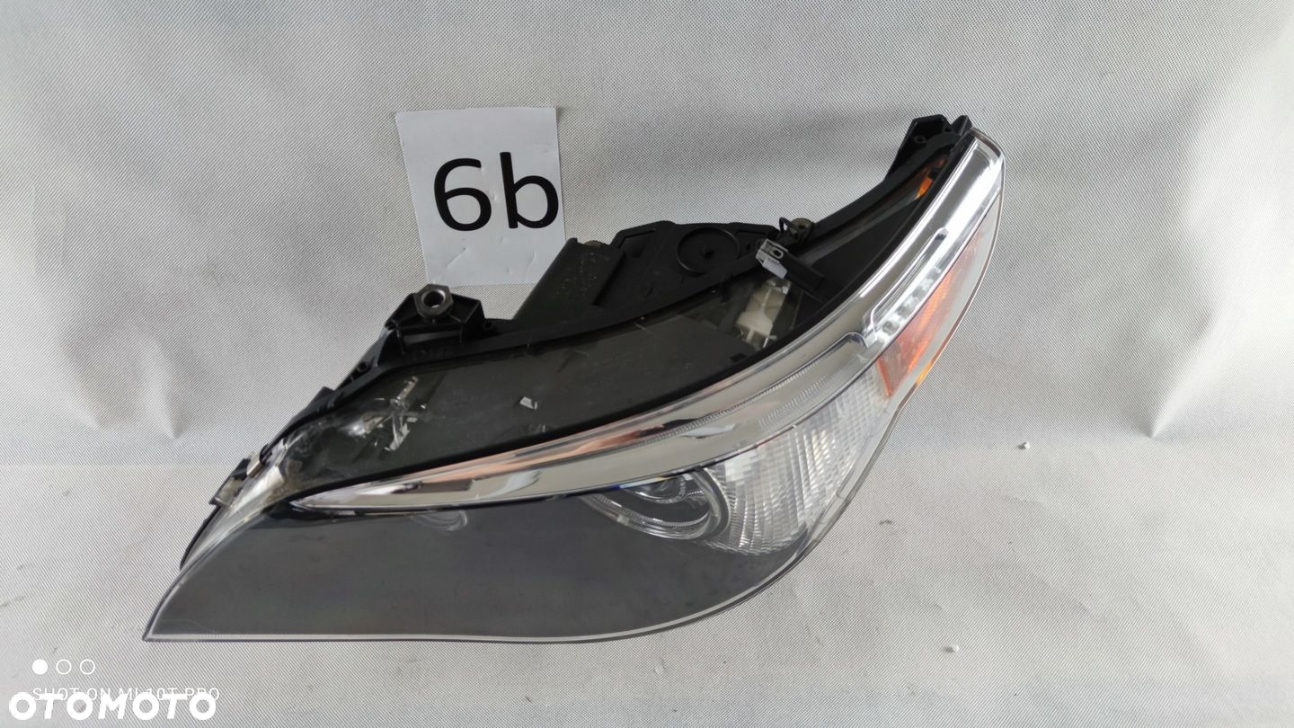 BMW E60 E61 XENON SKRĘTNY LEWY DYNAMIC USA LAMPA - 4