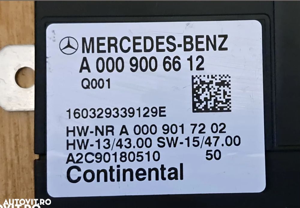 Modul pompa combustibil mercedes W205 W253 W213 - 2