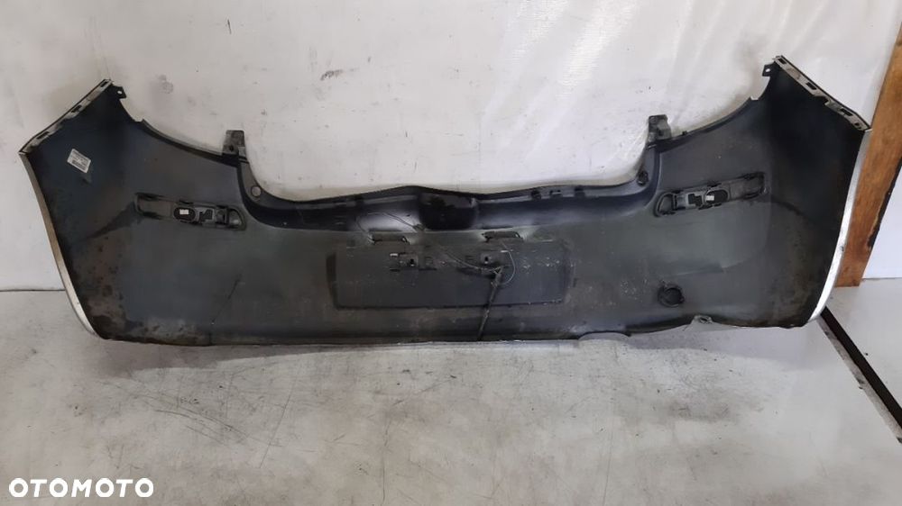 ^ ZDERZAK TYŁ TYLNY DO RENAULT CLIO III 3 HB KOD KOLOR TED69 SREBRNY - 5
