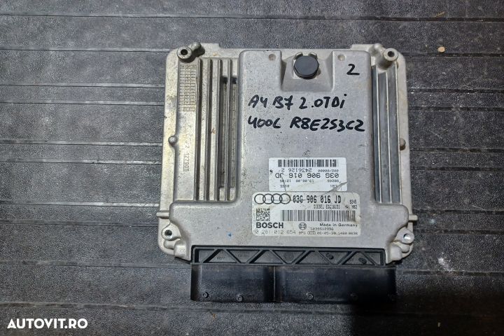 Calculator motor ECU 03G906016JD 0281012654 - 2.0 TDI 03G906016JD 028 - 1