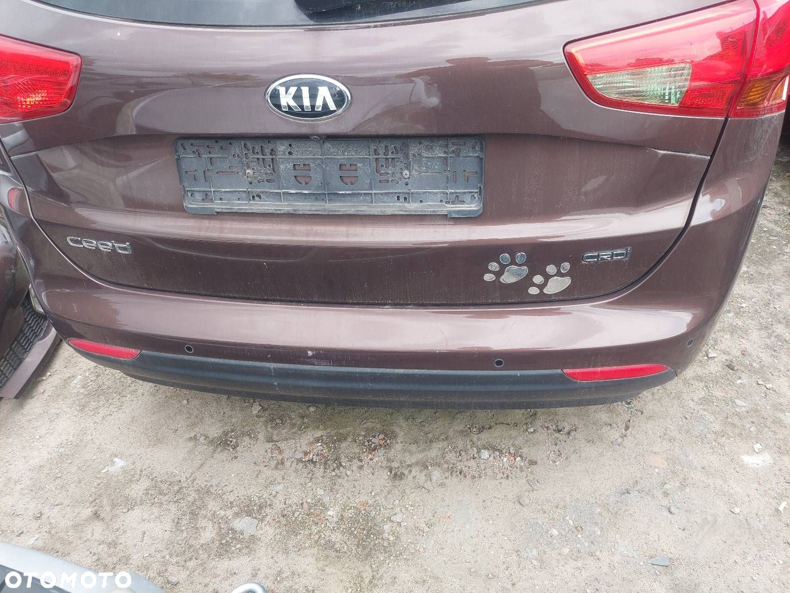 KOMPLETNY TYŁ KLAPA ZDERZAK LAMPA KIA CEED II J5N - 6