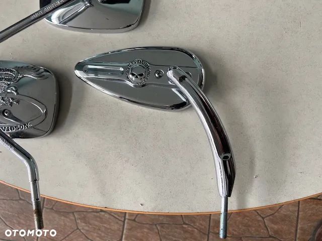 LUSTERKA LUSTERKO HARLEY Touring Softail Lewe, Sortster - 7