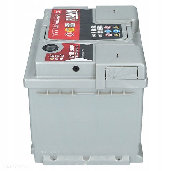Akumulator FIAMM Titanium PRO 50Ah 520A L1B50P - 12 kg P - 8