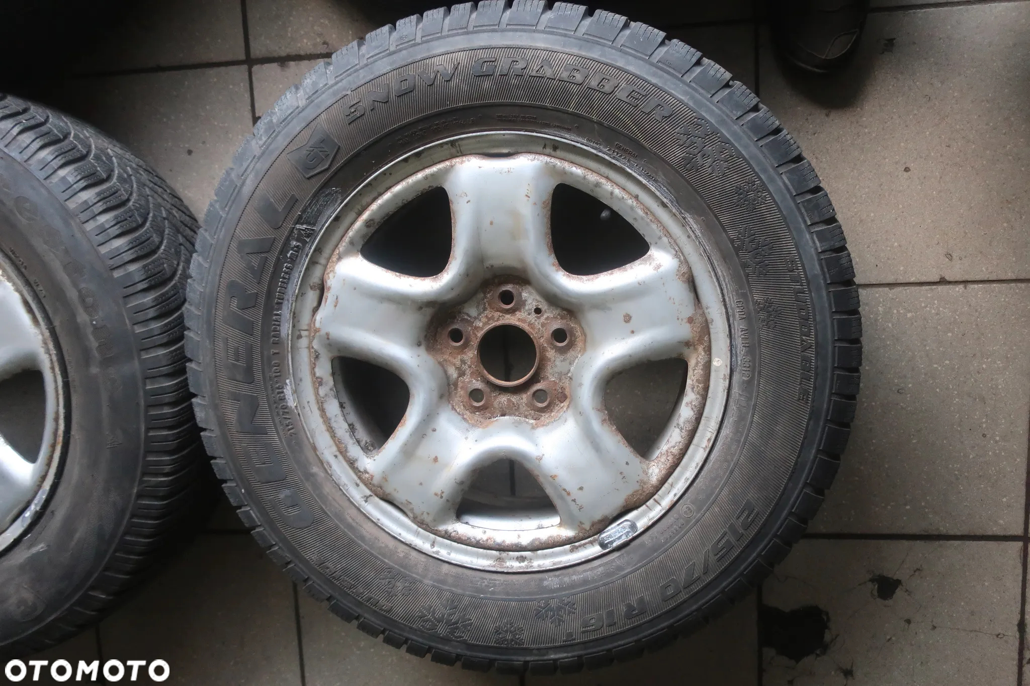 TOYOTA RAV 4 II 01-05R KOŁA ZIMOWE 16" 5X114,3 OPONY FELGI STALOWE 215 70 16 - 2
