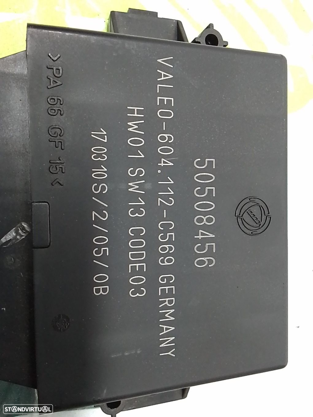 Centralina De Sensor Estacionamento Alfa Romeo Mito (955_) - 3