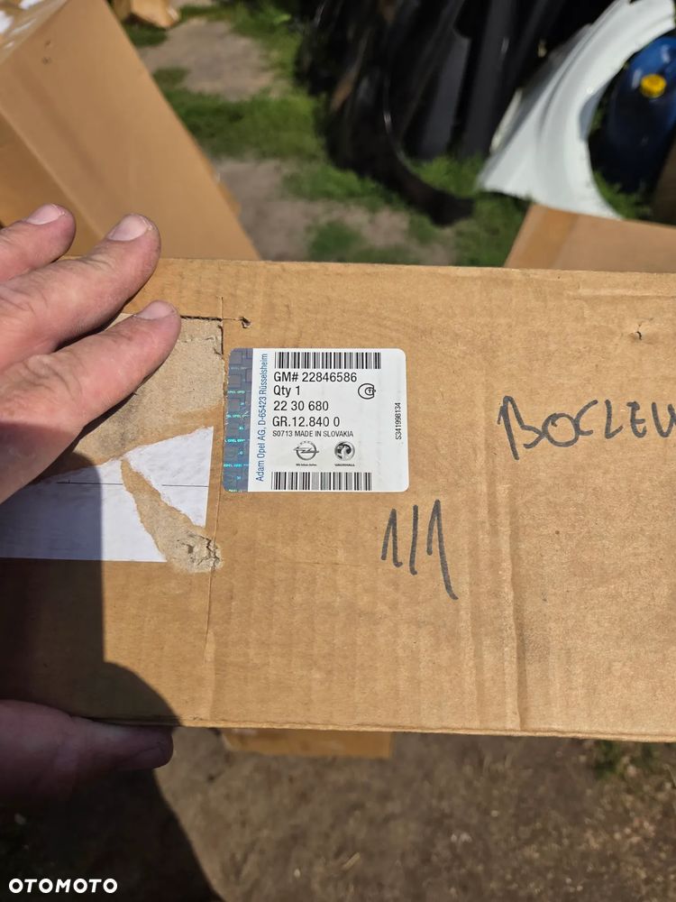 Tapicerka boczek drzwi lewe przód przednie Opel Insignia A Lift 22846586  tapicerka boczek drzwi lewy przod przedni Opel Insignia A Lift - 12