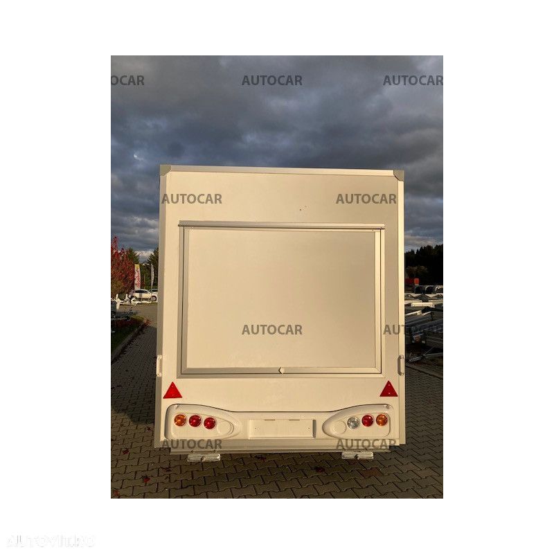 Autocar Remorca comerciala tip Fast-Food, cu sistem de franare, pe o singura axa  3600 x 2030 x 2300 - 8