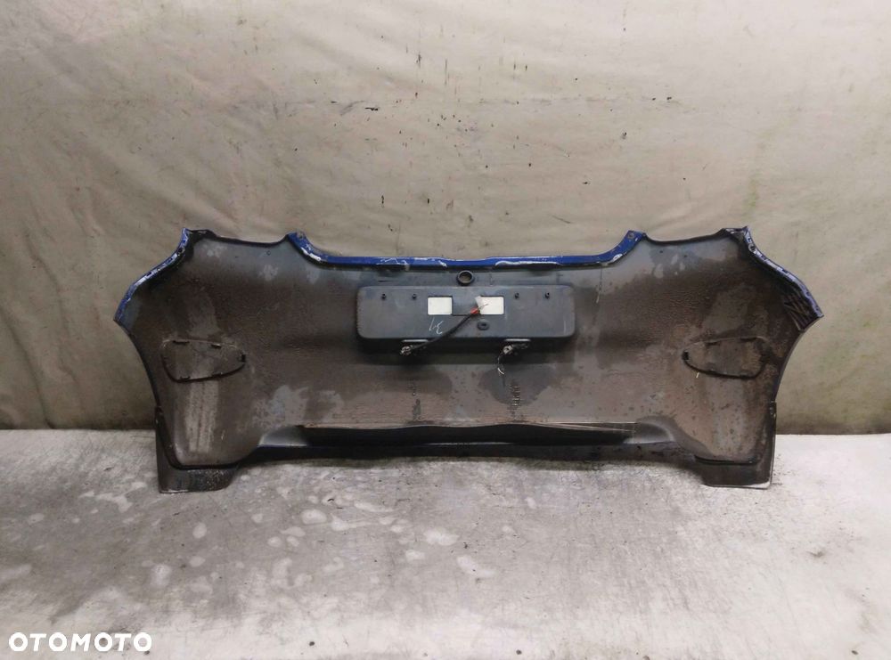 / ZDERZAK TYŁ TYLNY DO TOYOTA AYGO 8M6 NIEBIESKI BŁĘKITNY - 5