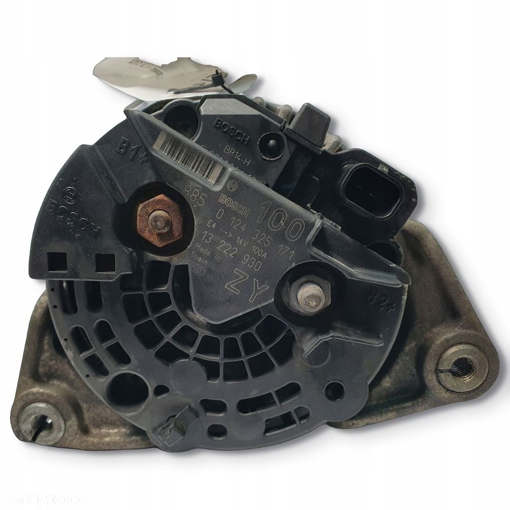 ALTERNATOR Opel Corsa D 1.4 16V Bosch 0124325171 13222930 ZY 100A - 6