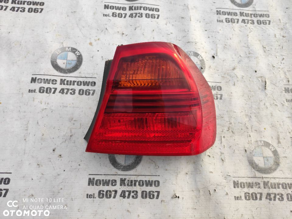 BMW E90 Lampa Tylna Tył Lewa Prawa 6937457 6937458 - 6
