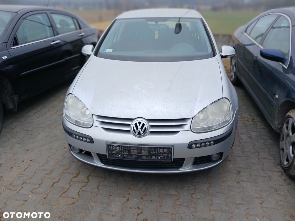 VW GOLF V MASKA ZDERZAK LAMPY BLOTNIKI KPL PRZOD LA7W - 1