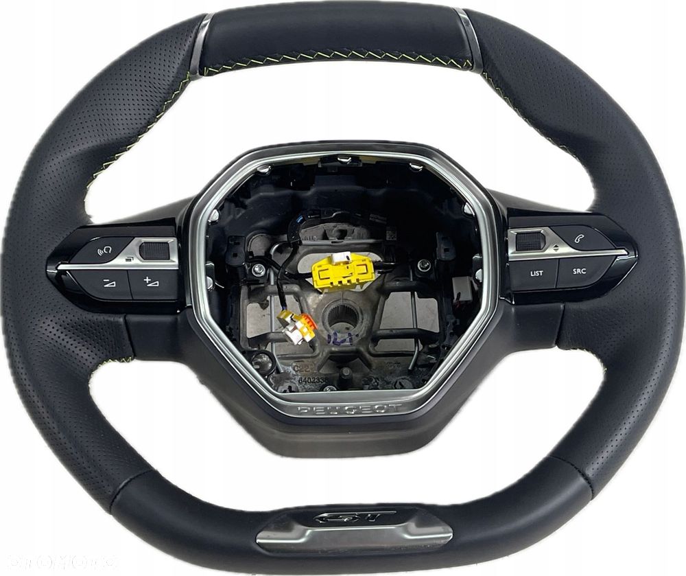 * KIEROWNICA SKÓRZANA PEUGEOT 208 II 2008 GT 98255045ZD ORYGINAŁ - 12