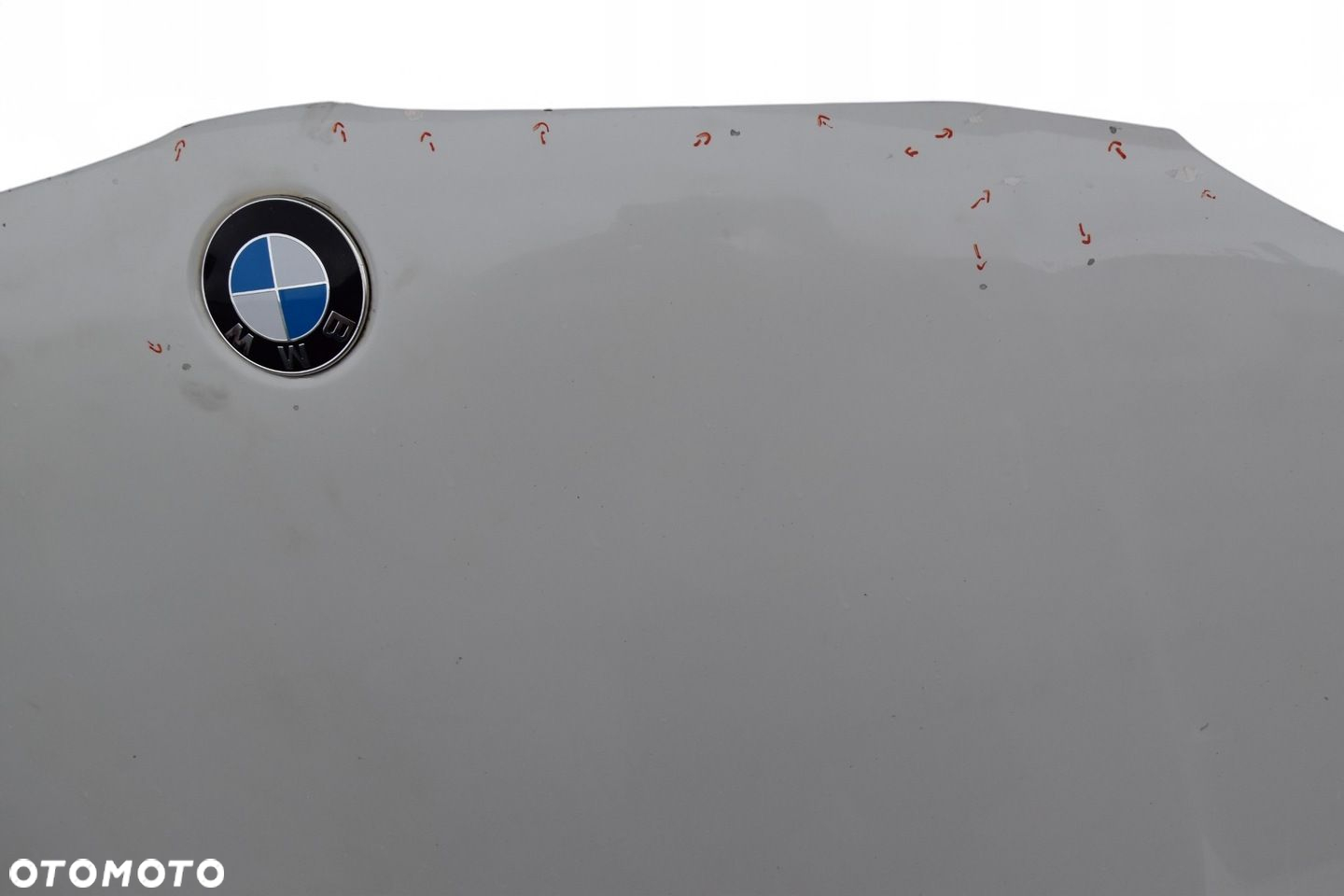 Maska BMW 1 E87 2009r. Kolor 300 Apline White III - 4