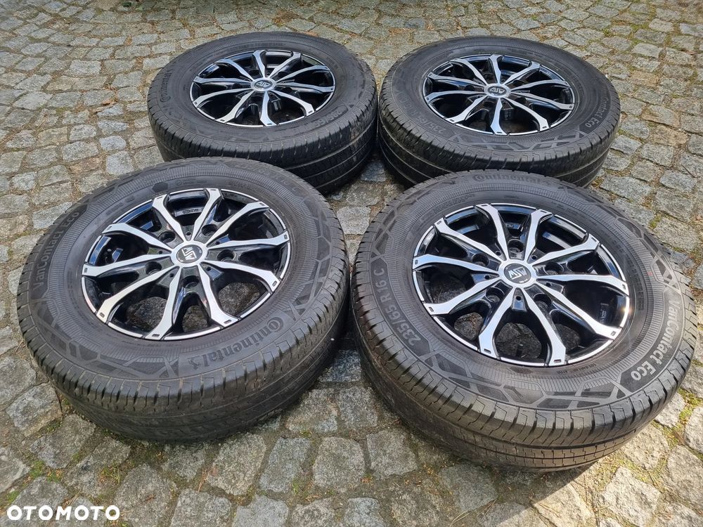 Koła Felgi aluminowe 16 OZ MSW 48 VAN/ opony letnie Continental Van Contact Eco 235/65/16C Ford Kamper Bus - 7