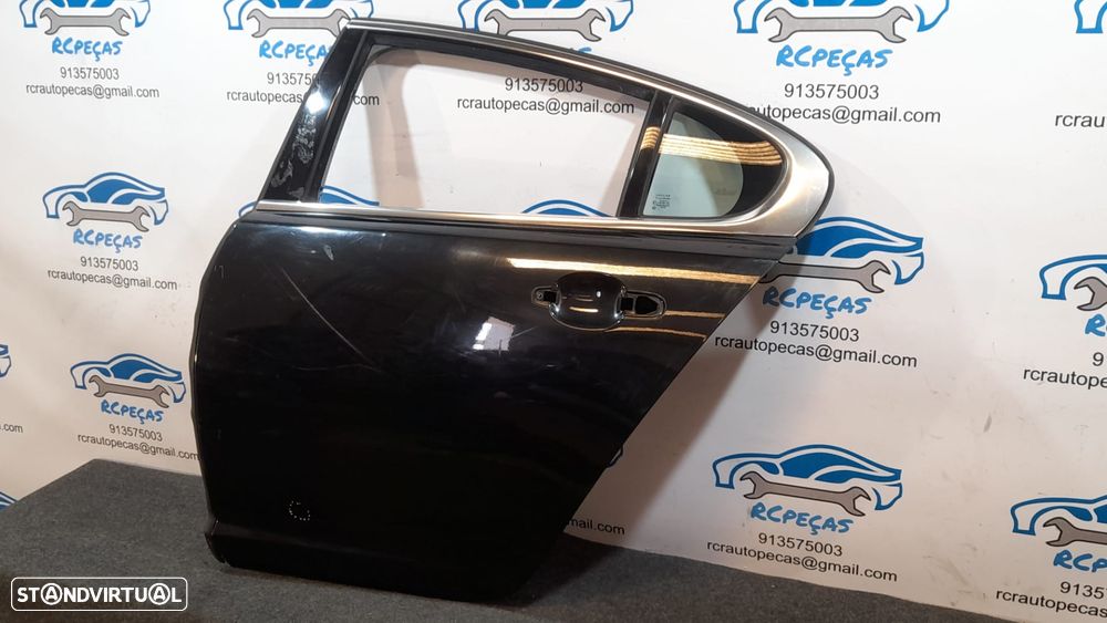 PORTA PORTAS TRASEIRA TRÁS ESQUERDA JAGUAR XF I 1 MK1 X250 8X23F24631AB 8X23 F24631 AB FECHO ELEVADOR MOTOR PUXADOR VIDRO - 2