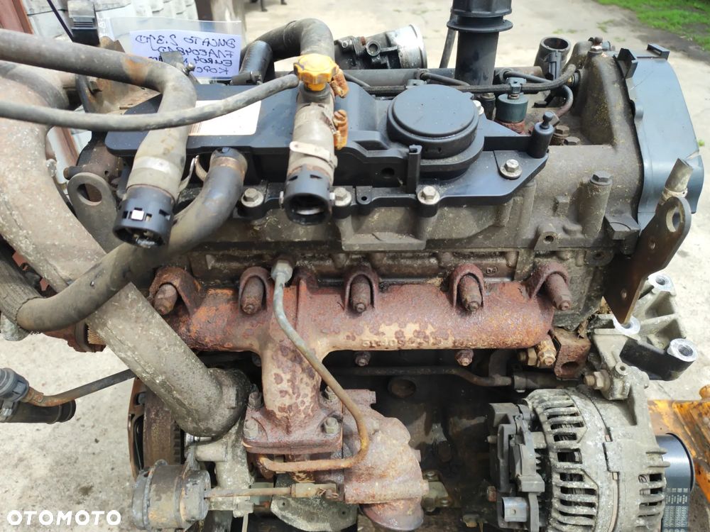 Silnik 2.3 JTD kompletny 120KM EURO4 F1AE0481D do Fiat Ducato III 3 06-14r. odpala, ale dziwnie pracuje i strasznie kopci, sprzedaję jako uszkodzony. - 5