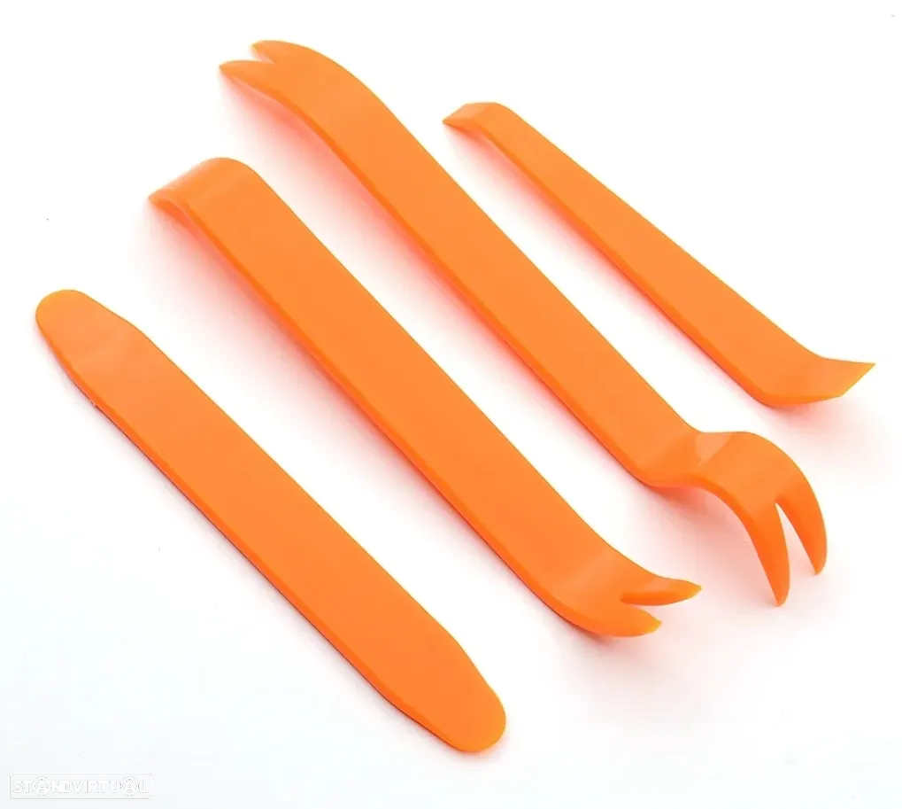 Conjunto de Ferramentas Desmonta Plásticos - 4 peças - 4