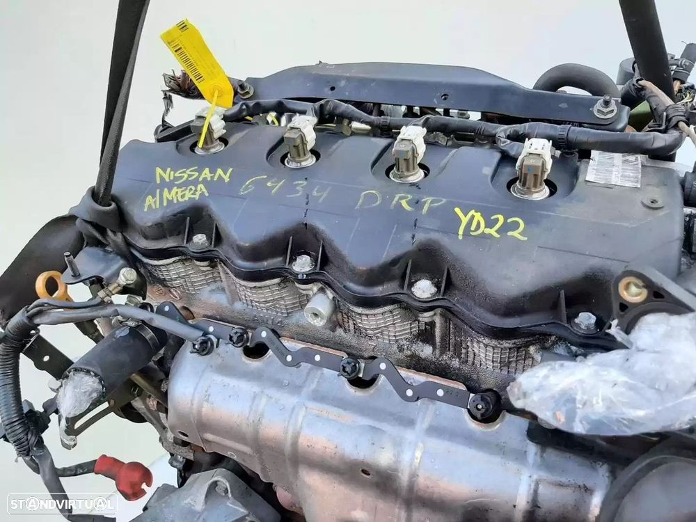 MOTOR COMPLETO NISSAN ALMERA II 2005 -YD22 - 1